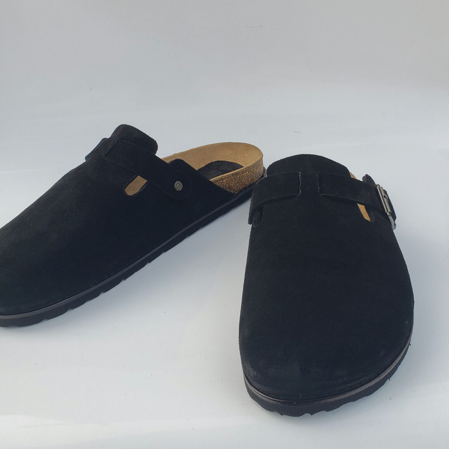 Birkenstock Suede Mules – Soft Leather Slip-Ons for Men & Women