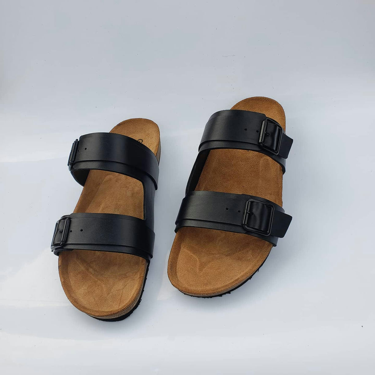 BLVCK Birkenstock Leather Slippers – Premium Comfort, Nigerian Made