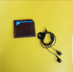 Brown Handstitched Leather Cardholder – Slim Handmade Cardholder | Nigeria