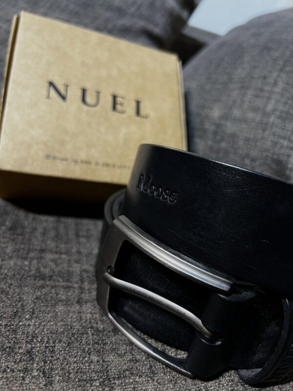 Handstitched Leather Belt – Handmade from Premium Full-Grain Leather | Nuel