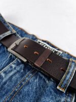 Brown Men's Belt | Handmade Premium Leather