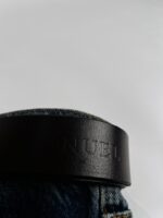 Handstitched Leather Belt – Handmade from Premium Full-Grain Leather | Nuel