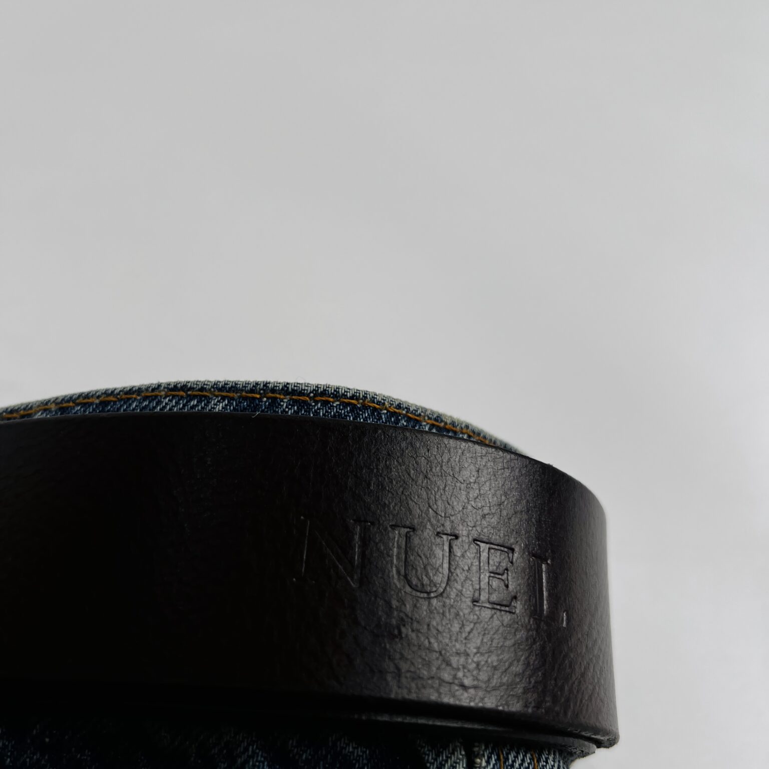 Handstitched Leather Belt – Handmade from Premium Full-Grain Leather | Nuel