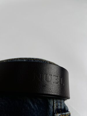 Handstitched Leather Belt – Handmade from Premium Full-Grain Leather | Nuel