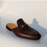 Naju Horsebit Leather Mules – Classic Slip-On Style with a Bold Edge