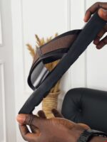 Chunky Sole Leather Slippers | Black, Brown & Navy Blue