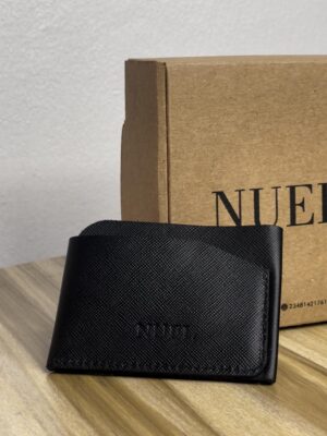 Slim Handmade Leather Cardholder – Minimalist Wallet for Men | Nuel