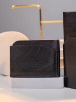 Black Card Holder Wallet | Nuel