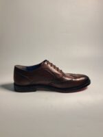 Two-Toned Brown Oxford Shoes – Classic Elegance, African Craftsmanship
