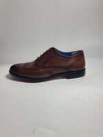 Two-Toned Brown Oxford Shoes – Classic Elegance, African Craftsmanship