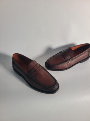 Moccasin Brown – Soft Leather Comfort, African Craftsmanship