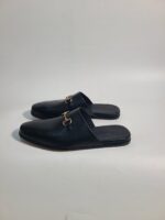 Men’s Leather Horse-Bit Half Shoe – Classic Loafer for Office & Weekend