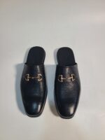 Men’s Leather Horse-Bit Half Shoe – Classic Loafer for Office & Weekend