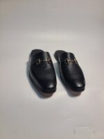 Men’s Leather Horse-Bit Half Shoe – Classic Loafer for Office & Weekend