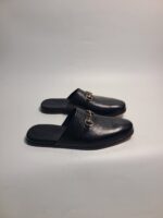 Men’s Leather Horse-Bit Half Shoe – Classic Loafer for Office & Weekend