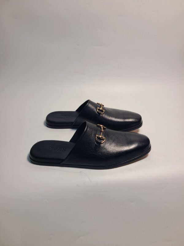 Men’s Leather Horse-Bit Half Shoe – Classic Loafer for Office & Weekend