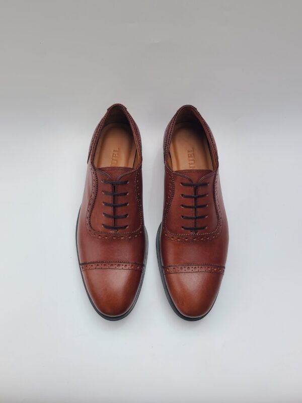Men’s Brown Oxford Leather Shoes | Classic Dress Shoes