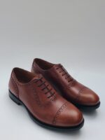 Men’s Brown Oxford Leather Shoes | Classic Dress Shoes