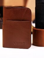 Leather Passport Holder | Brown Cover