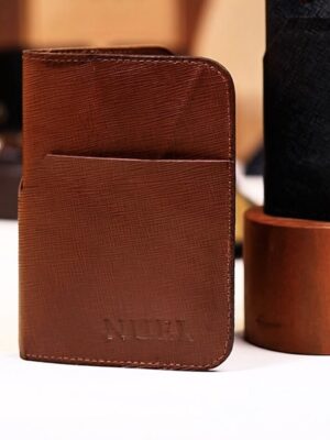 Leather Passport Holder | Brown Cover