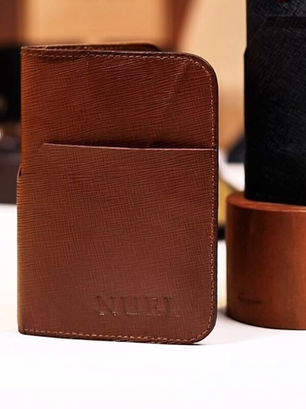 Leather Passport Holder | Brown Cover