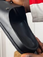 Birkenstock-Style Leather Slippers