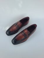 Nuel’s Brown Leather Loafers | Men’s Slip-On Shoes