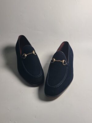 Suede Horsebit Loafers | Nuel's Men Shoe