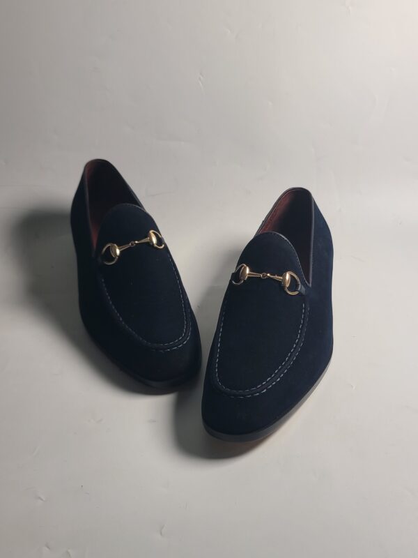 Suede Horsebit Loafers | Nuel's Men Shoe