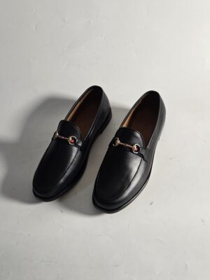 Leather Horse bit Loafers | Men's